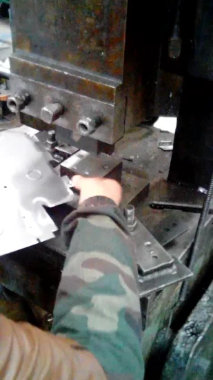 Maßgeschneiderte Präzisionsprägung von Blechen aus rostfreiem Stahl/verzinktem/Aluminium