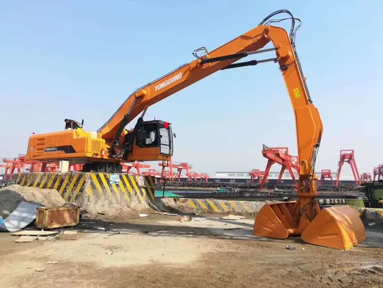 Rotierender Greifer, stationäre Materialtransportmaschine Ygz420 Dock-Entladung
